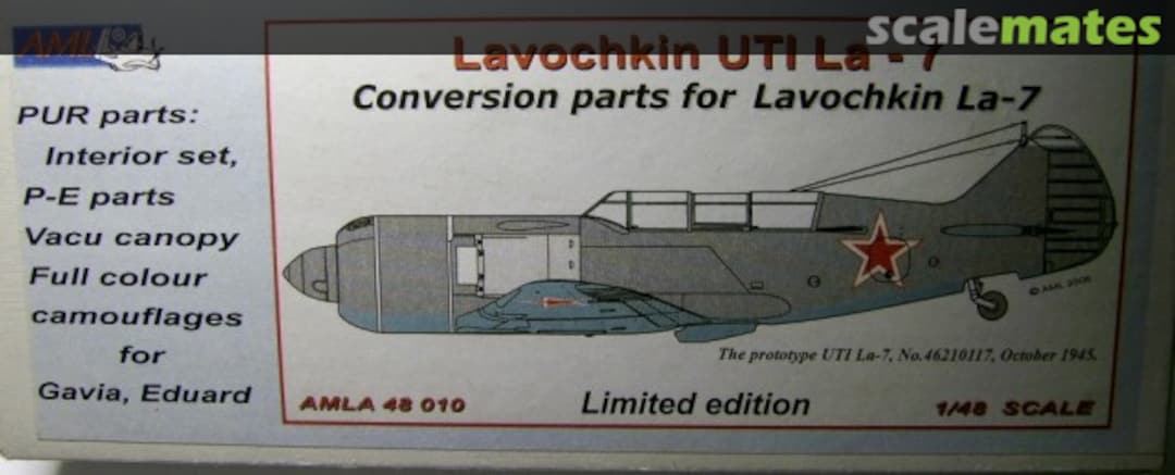 Boxart Lavochkin UTI La-7 AMLA48010 AML