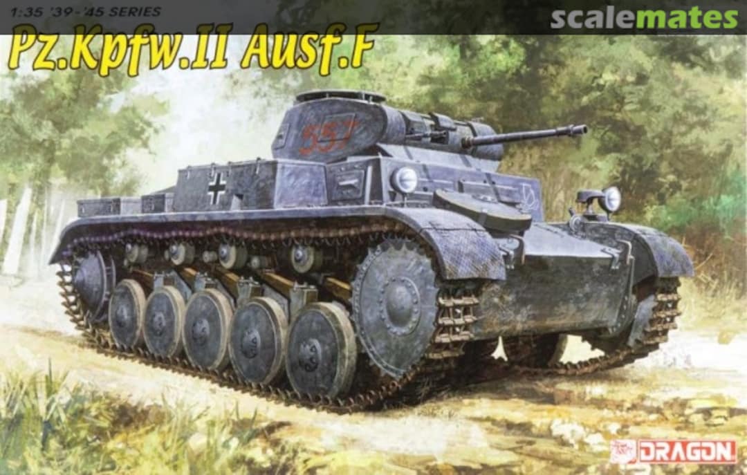 Boxart Pz. Kpfw. II Ausf. F 6263 Cyber Hobby