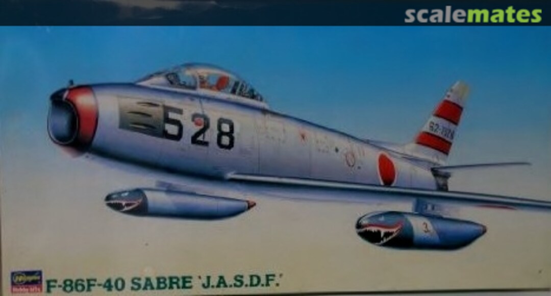 Boxart F-86F-40 Sabre 'J.A.S.D.F.' 07214 Hasegawa