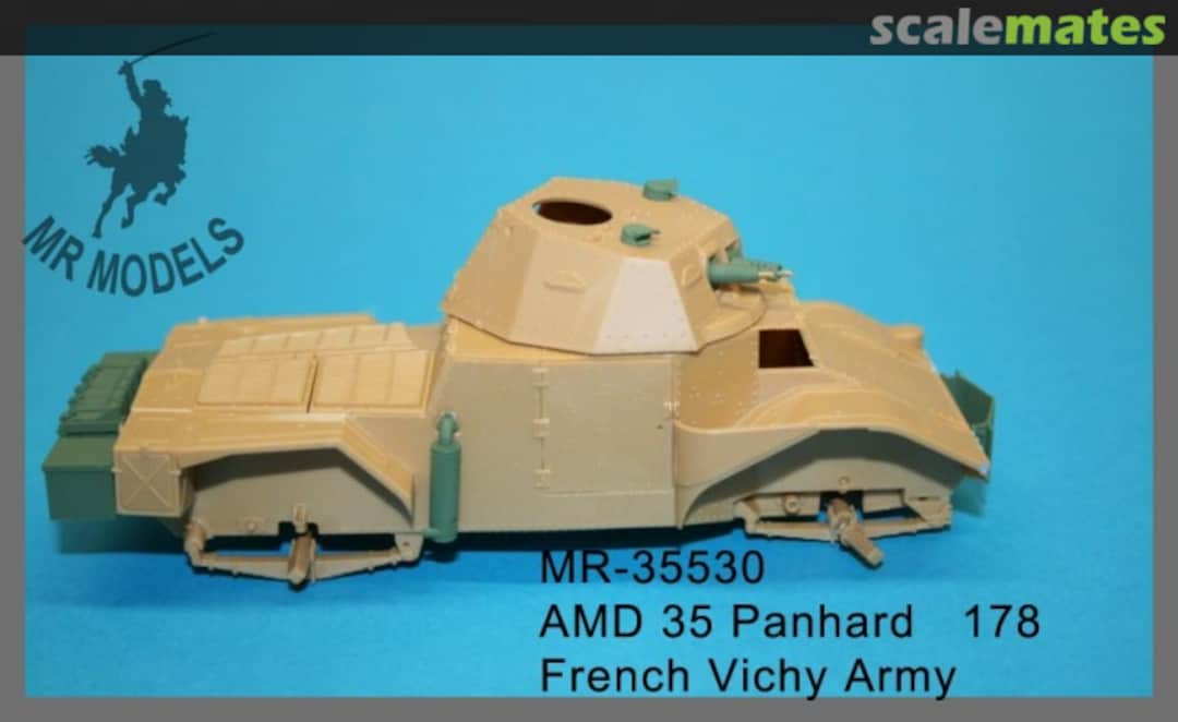 Boxart Upgrade AMD 35 Panhard 178 French Vichy Army MR-35530 MR Modellbau