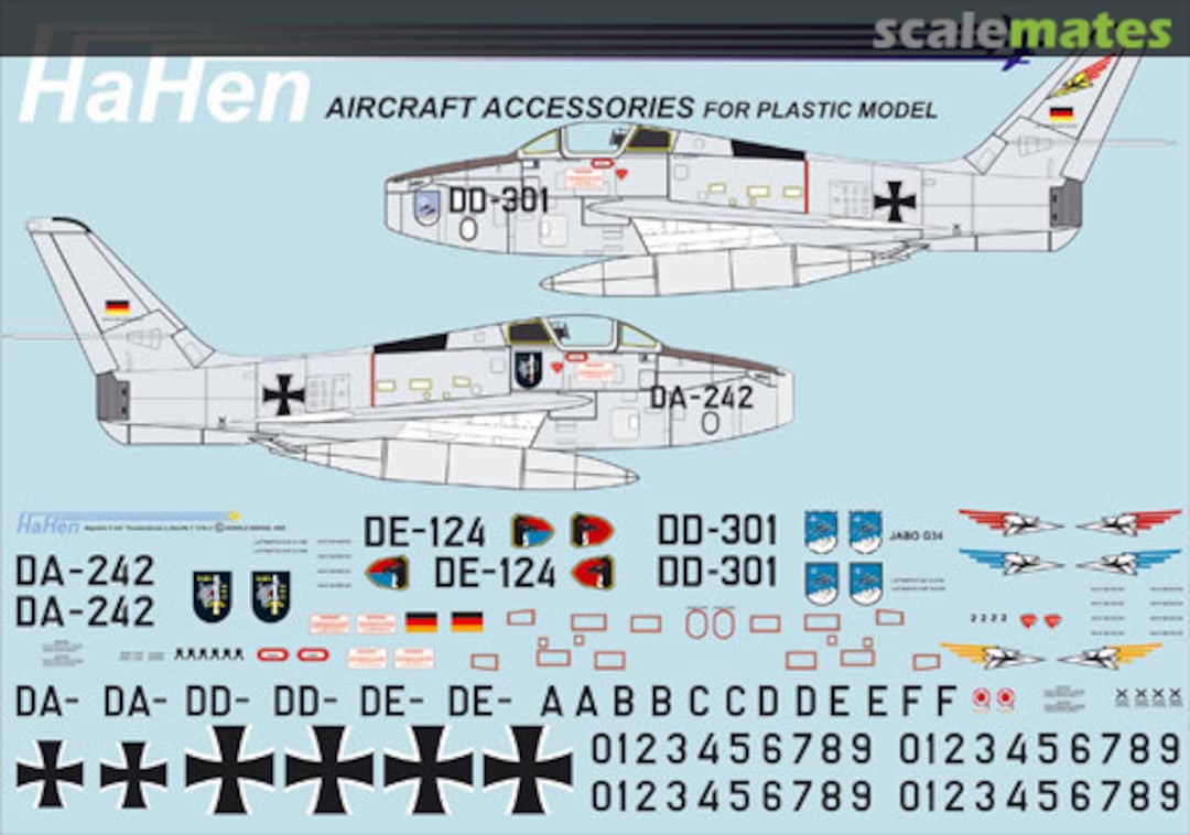 Boxart Repubic F-84F JaboG 31/34/35 72026 HaHen