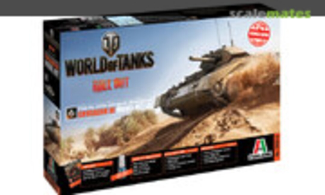 1:35 World of Tanks - Crusader III (Italeri 36514)