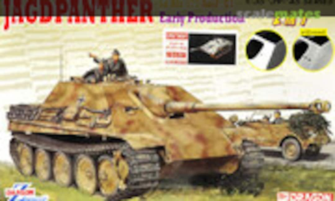 1:35 Jagdpanther Ausf. G1 Sd.Kfz. 173 Early Production w/Zimmerit (2 in1) (Platz DR6758SP)