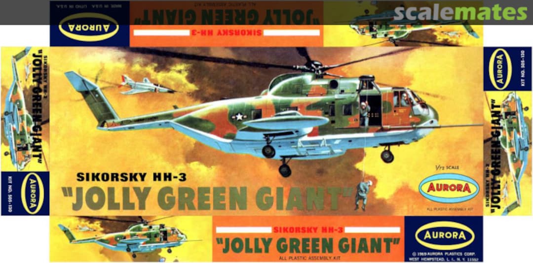 Boxart Sikorsky HH-3 505-130 Aurora