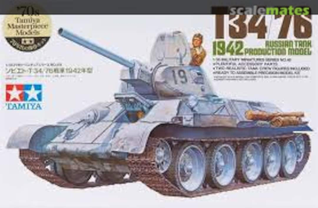 Boxart Russian Tank T34/76 35049 Tamiya