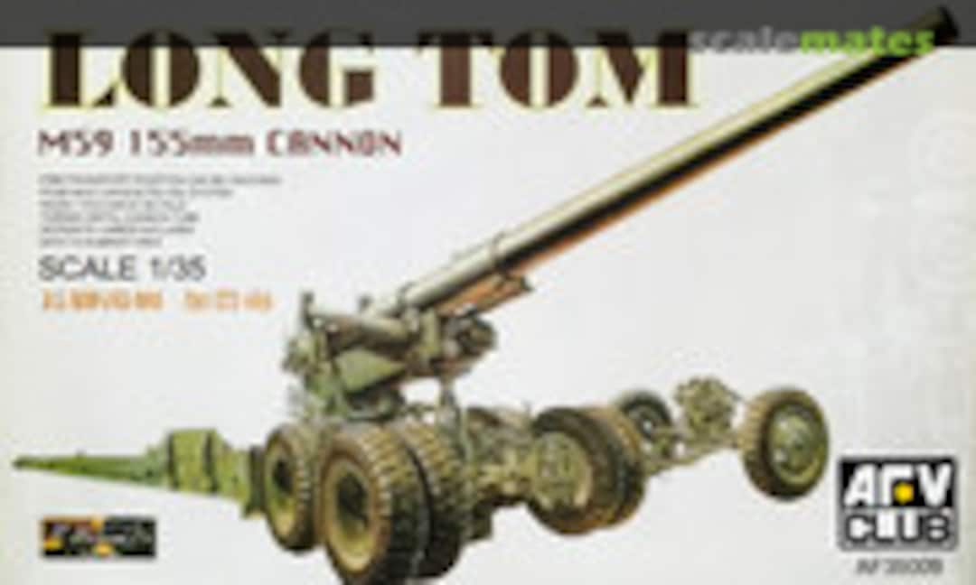 1:35 Long Tom M59 155 mm Cannon (AFV Club AF35009)