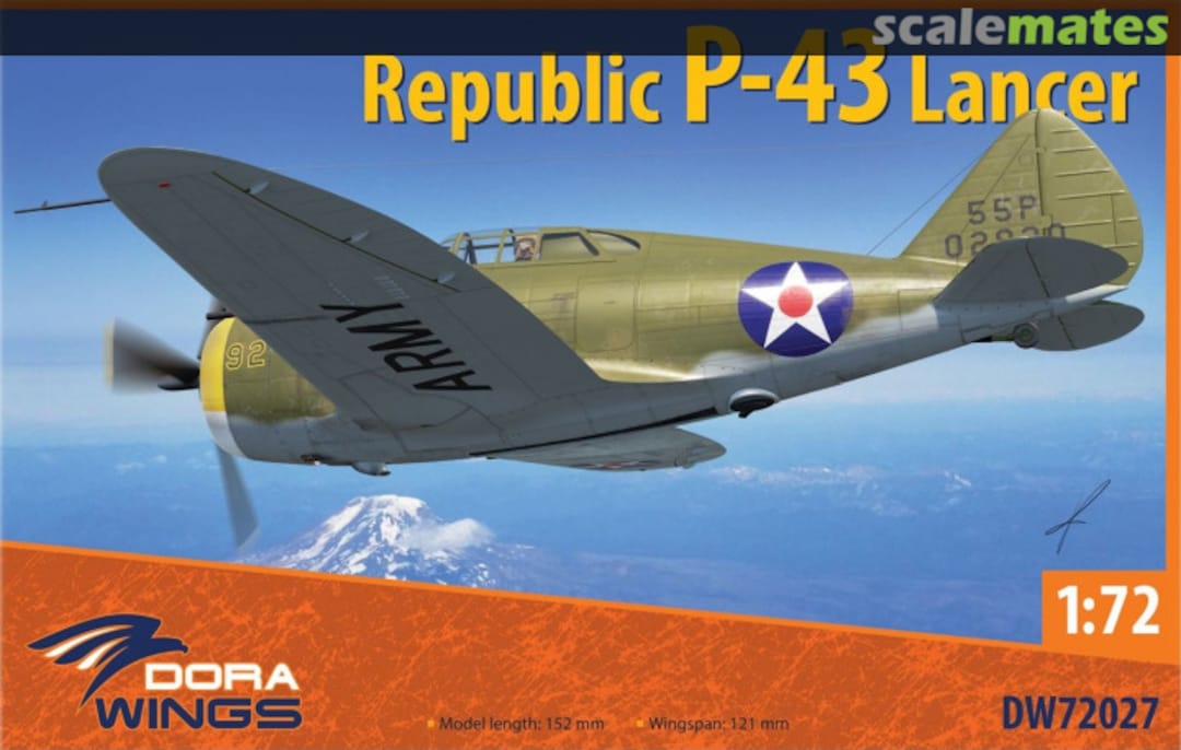 Boxart Republic P-43 Lancer DW72027 Dora Wings