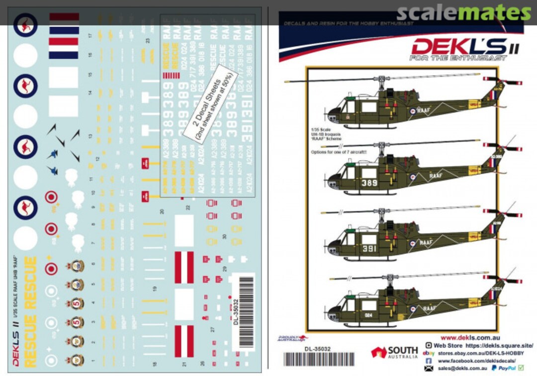 Boxart UH-1B Iroquois DL-35032 DEKL's