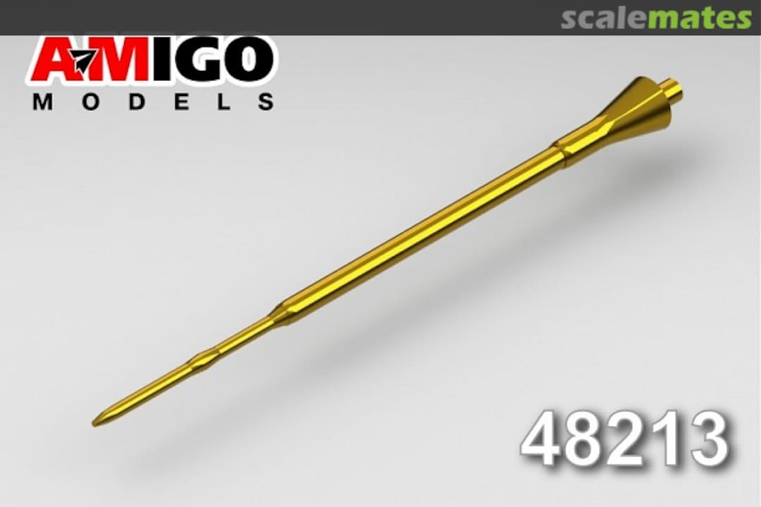 Boxart Pitot tube of the MiG-23 aircraft (turned brass) AMG48213 Amigo Models