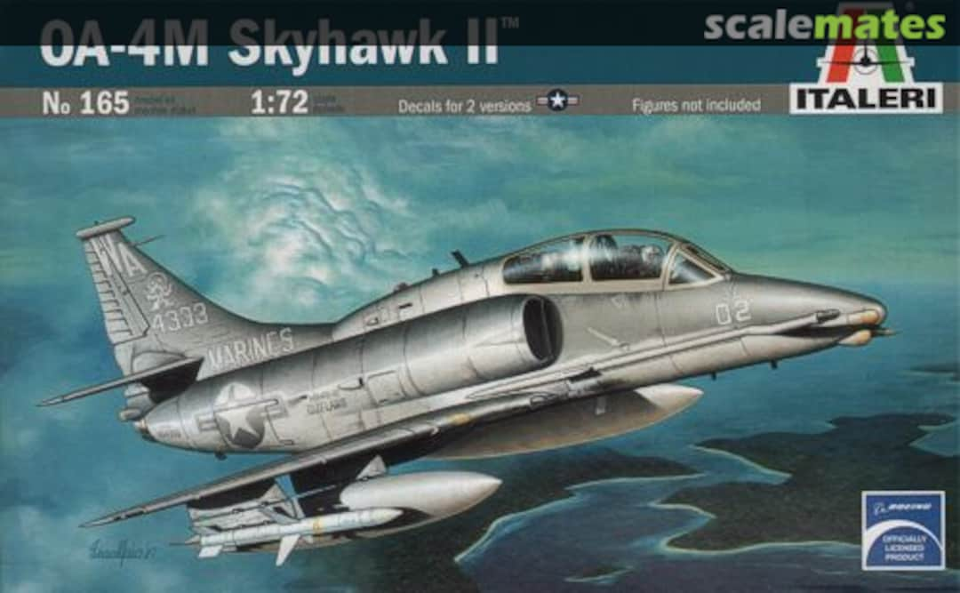 Boxart OA-4M Skyhawk II 165 Italeri