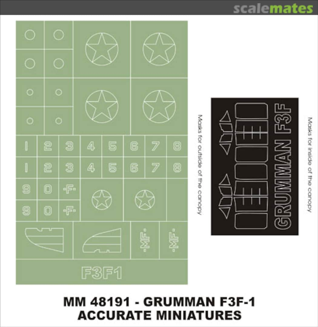 Boxart Grumman F3F1 MM48191 Montex