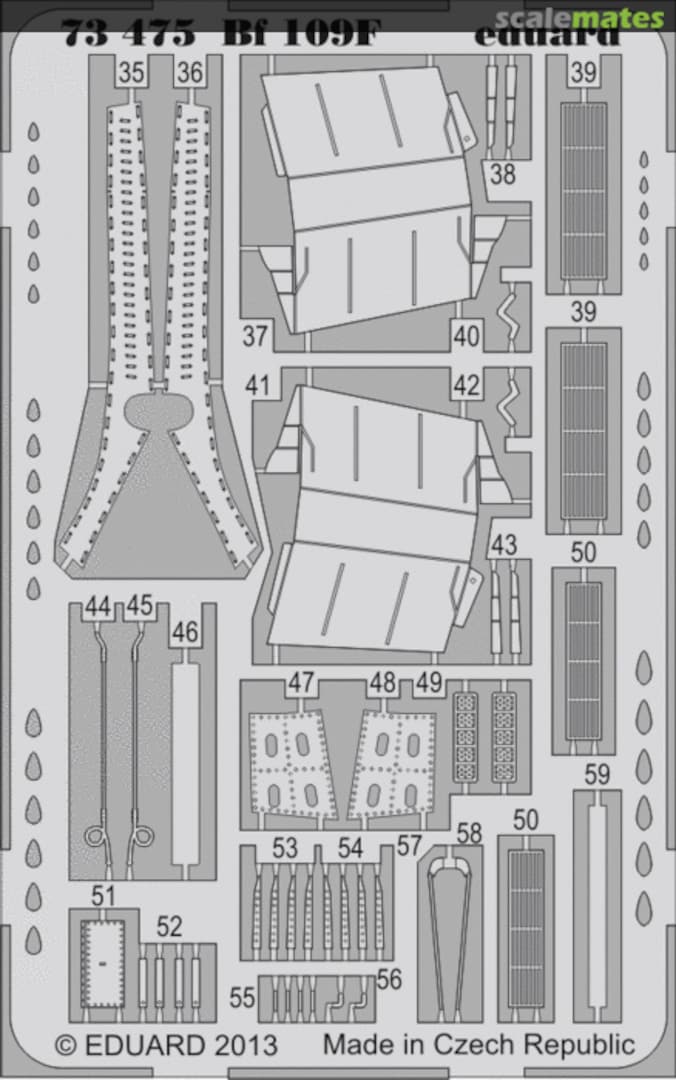 Boxart Bf 109F 73475 Eduard