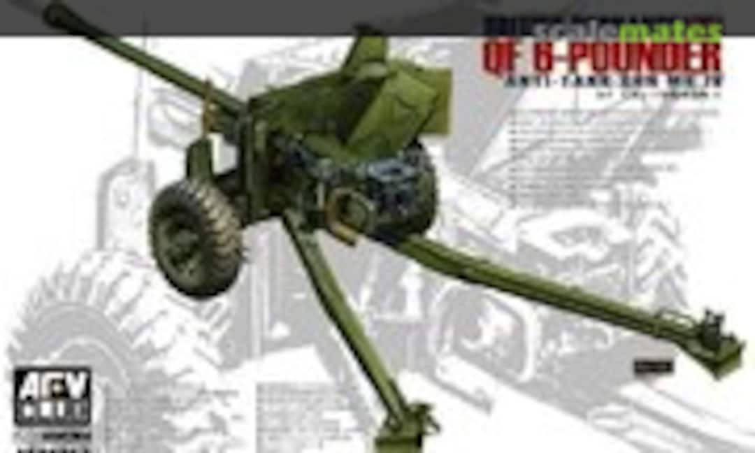 1:35 QF 6-Pounder Anti-Tank Gun Mk.IV (AFV Club AF35217)