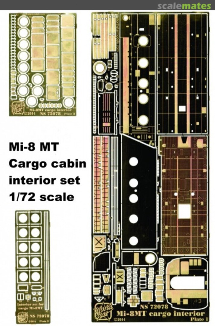 Boxart Mi-8 MT Mi-17 Cargo cabin NS72078 North Star Models