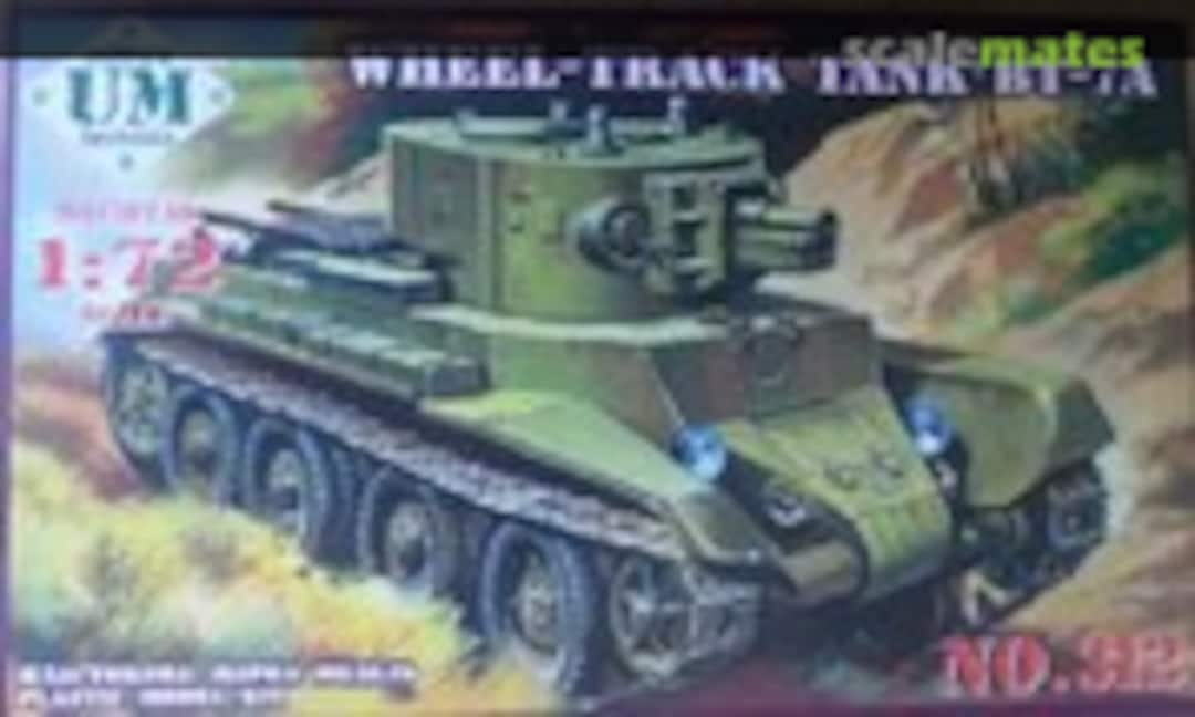 1:72 Wheel Truck Tank BT-7A (UM Military Technics 312)