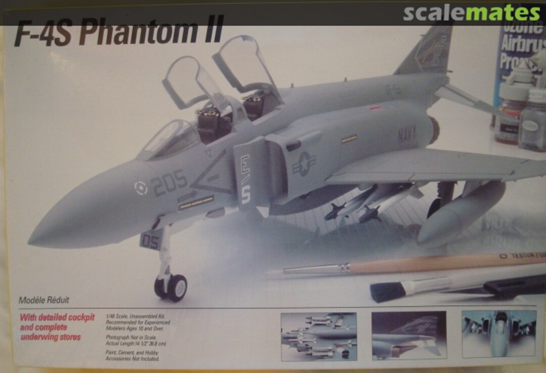 Boxart F-4S Phantom II 573 Testors