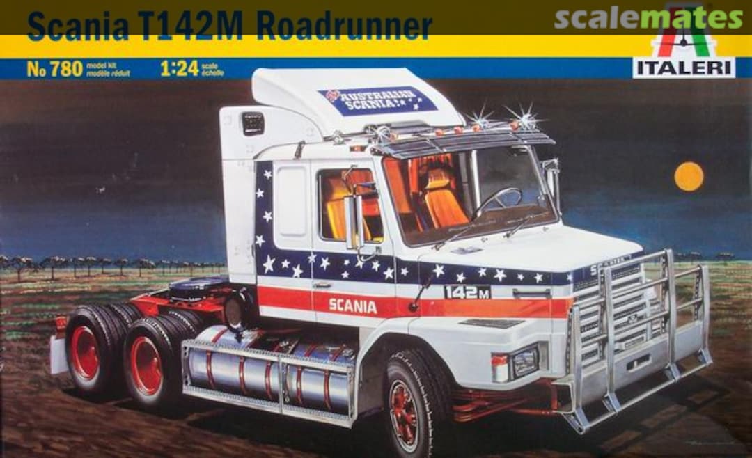 Boxart Scania T142M Roadrunner 780 Italeri