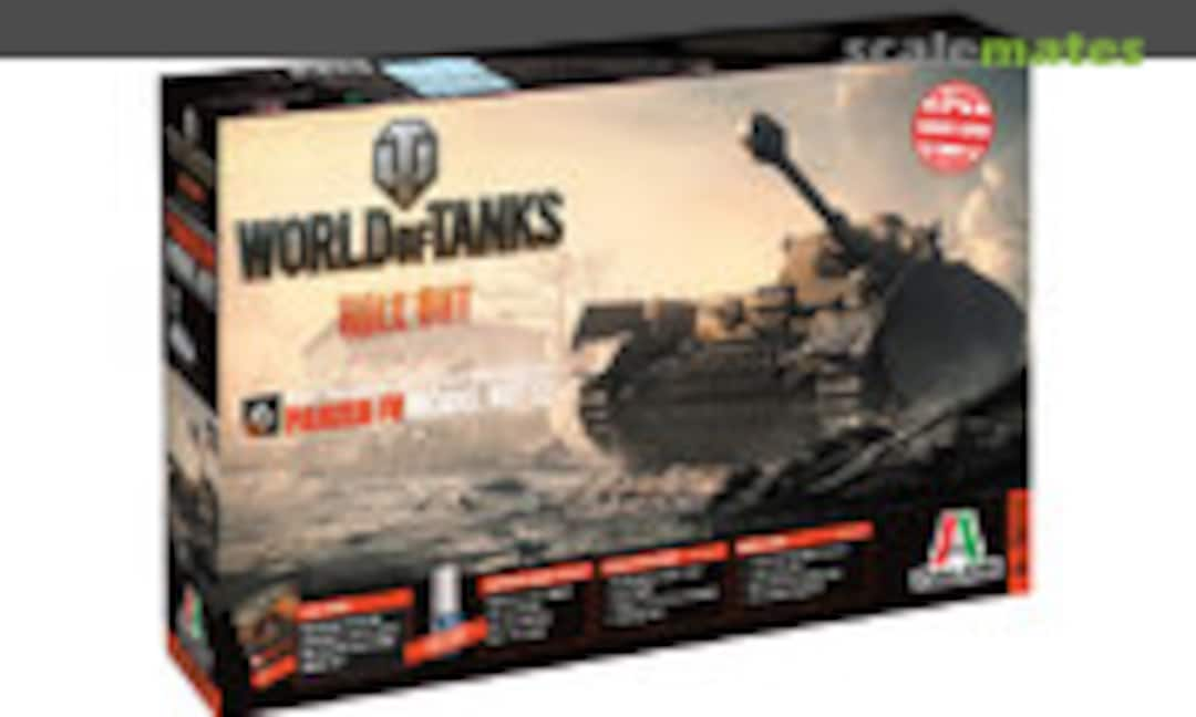 1:35 World of Tanks - Panzer IV (Italeri 36513)