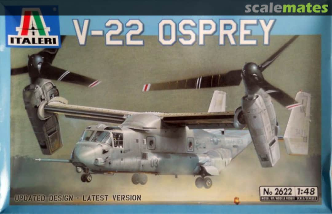 Boxart V-22 Osprey 2622 Italeri