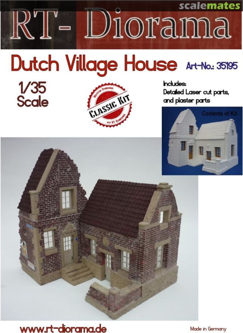 Boxart Dutch Village House 35195 RT-Diorama