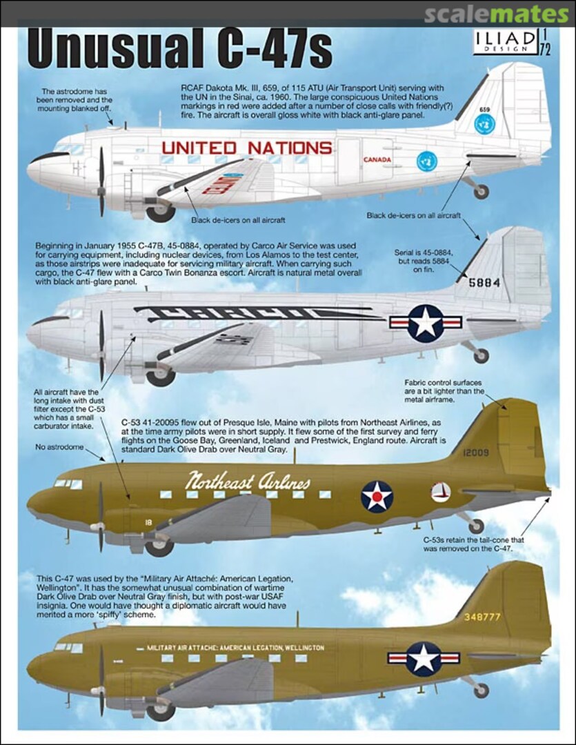 Contents Unusual C-47s 72020 Iliad Design