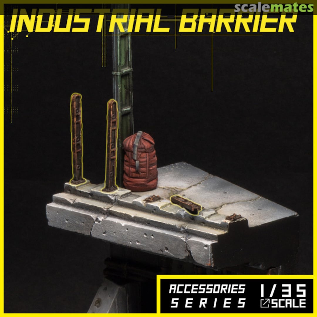 Boxart Industrial Barrier AM73 Alternity Miniatures