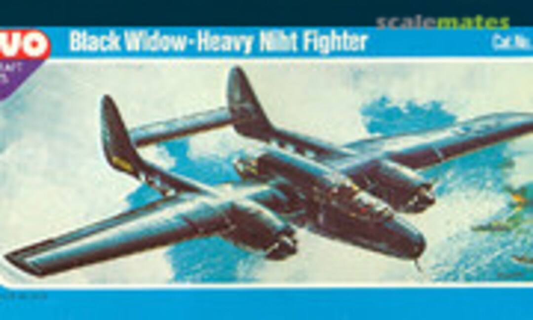 1:72 Black Widow-Heavy Niht Fighter (Novo 78088)