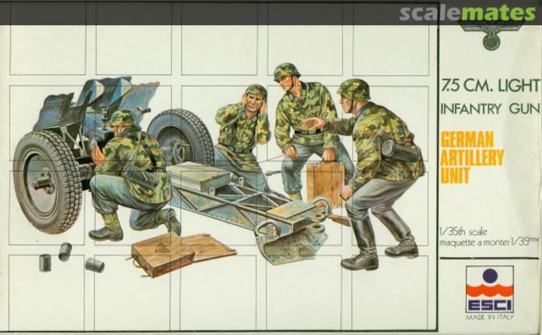 Boxart 7.5 cm Light Infantry Gun 5011 ESCI