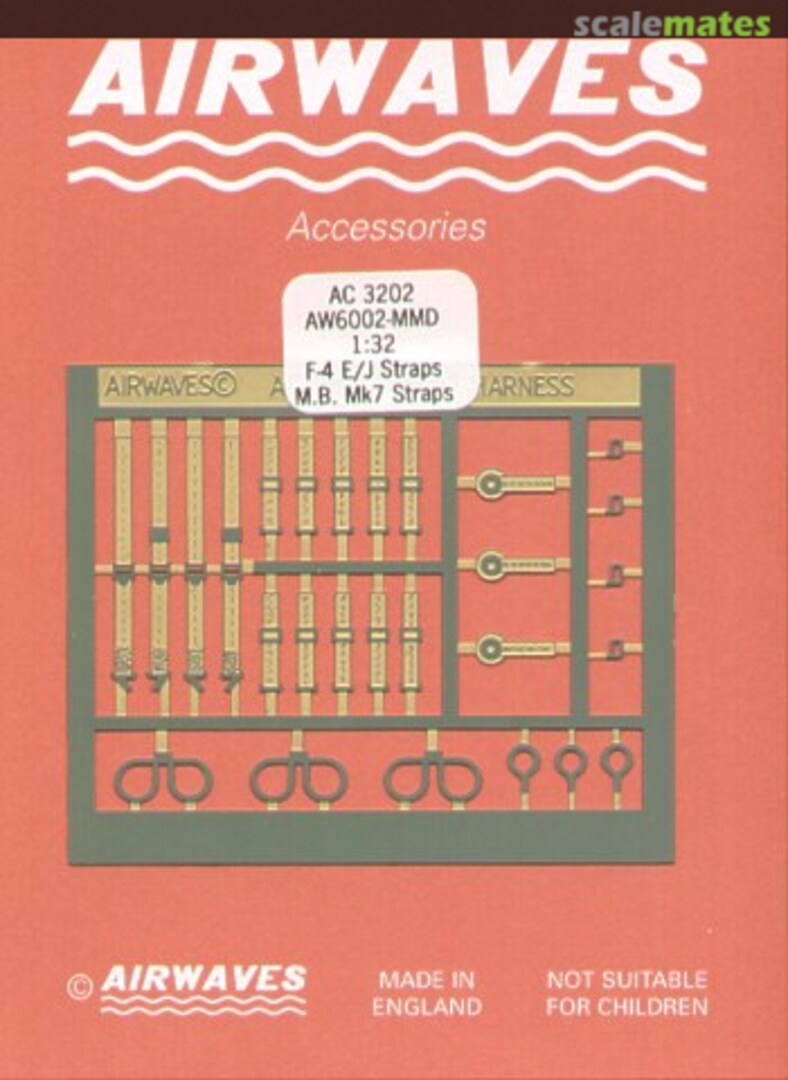 Boxart F-4 E/J Seatbelts AC3202 Airwaves