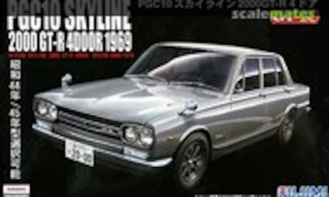 1:24 Nissan Skyline 2000 GT-R 4Dr. (PGC10) 1969 (Fujimi 03858)