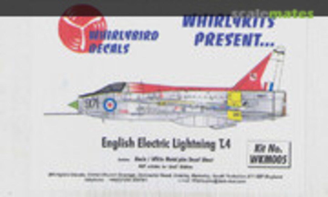 English Electric Lightning Tmk4 (Whirlykits WKM005)