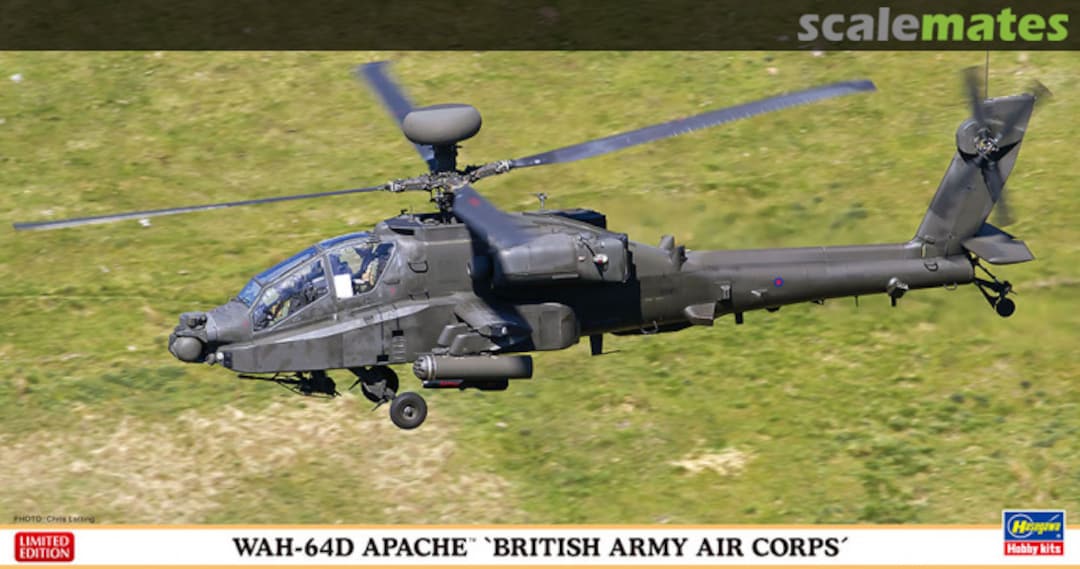 Boxart WAH-64D Apache `British Army Air Corps´ 07445 Hasegawa