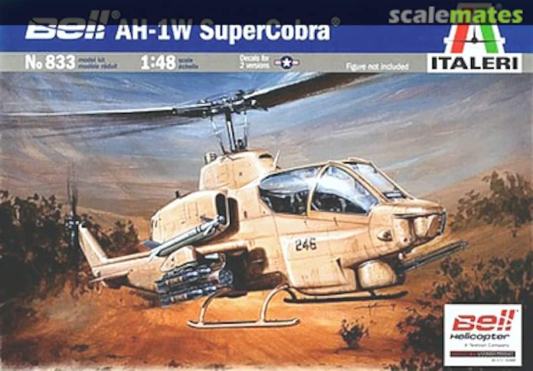 Boxart AH-1W Super Cobra 833 Italeri