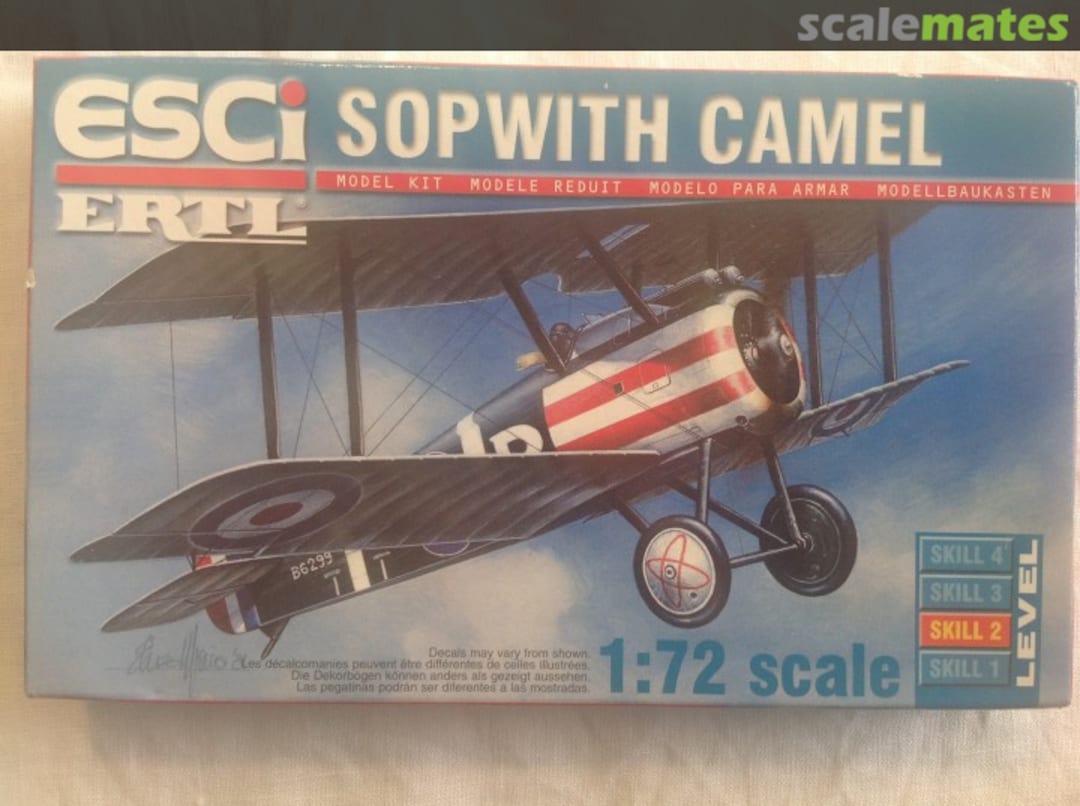 Boxart Sopwith Camel 99020 ESCI/ERTL