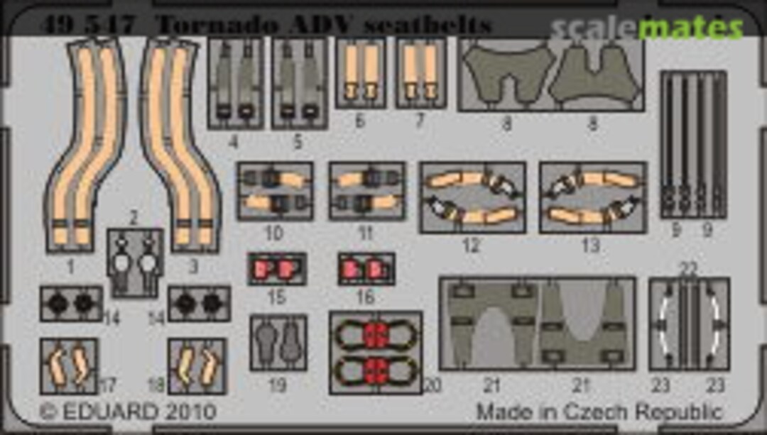 Boxart Tornado ADV seatbelts 49547 Eduard