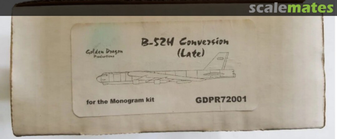 Boxart B-52H Conversion (Late) GDPR72001 Golden Dragon Productions