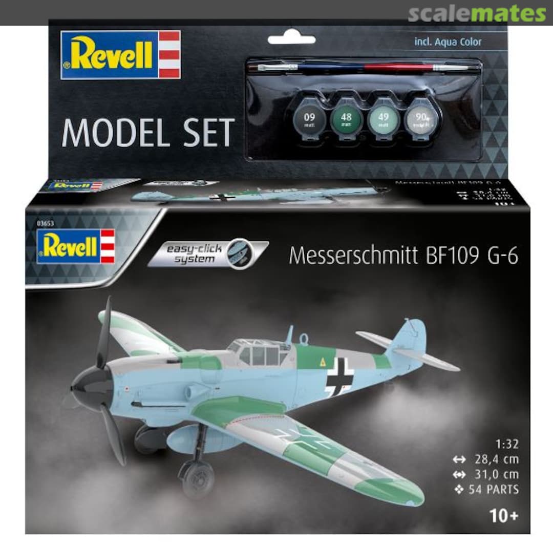 Boxart Messerschmitt Bf 109 G-6 63653 Revell