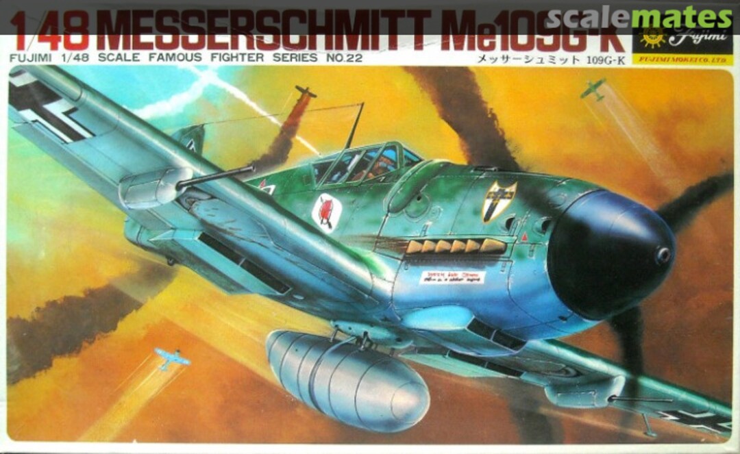 Boxart Messerschmitt Me109G-K 5A22-500 Fujimi