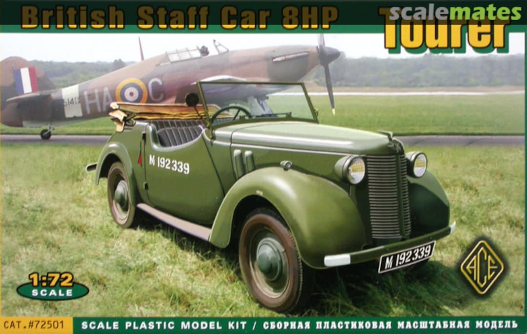 Boxart British Staff Car 8HP Tourer 72501 ACE