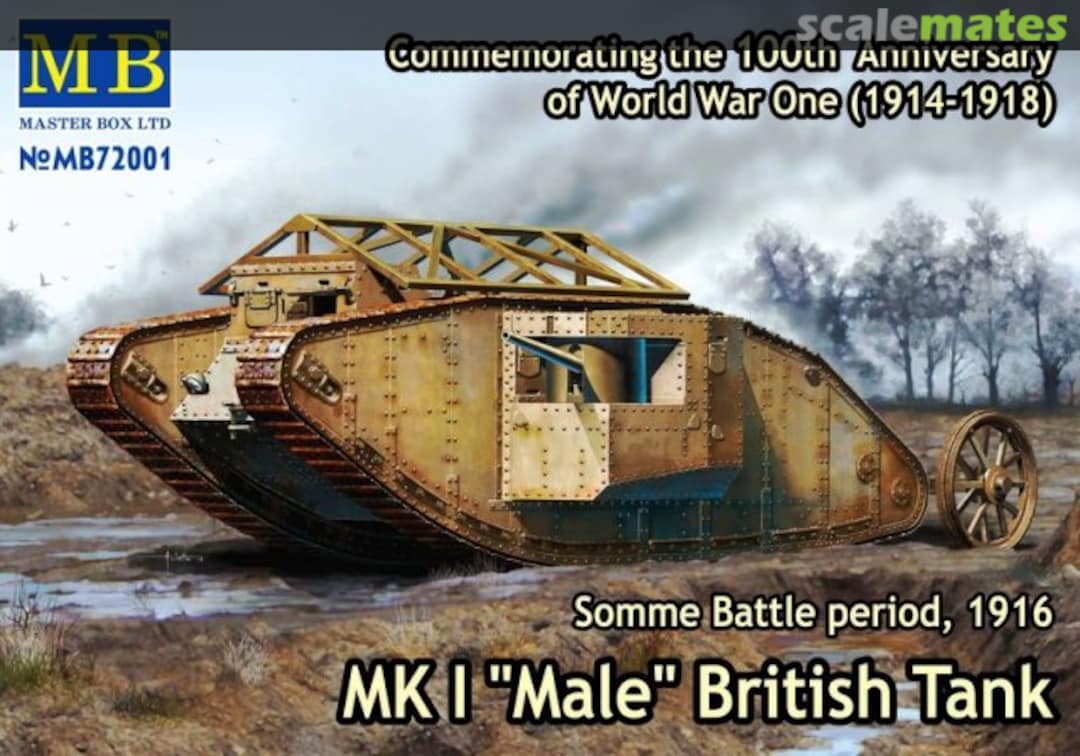 Boxart MK I "Male" MB72001 Master Box