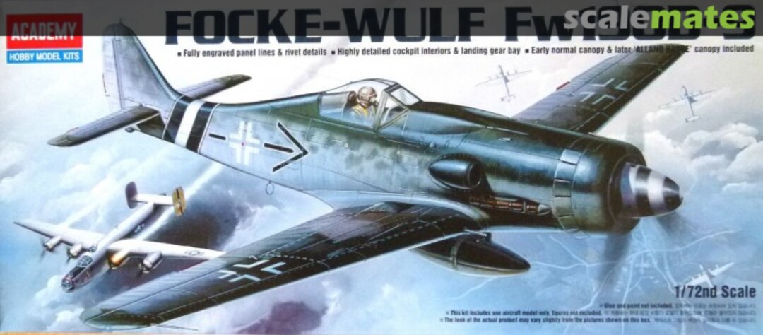 Boxart Focke-Wulf Fw190D-9 12458 Academy