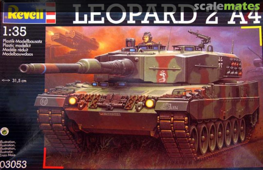 Boxart LEOPARD 2 A4 03053 Revell