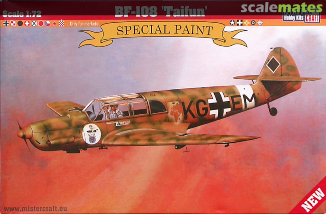 Boxart BF-108 'Taifun' D-268 MisterCraft