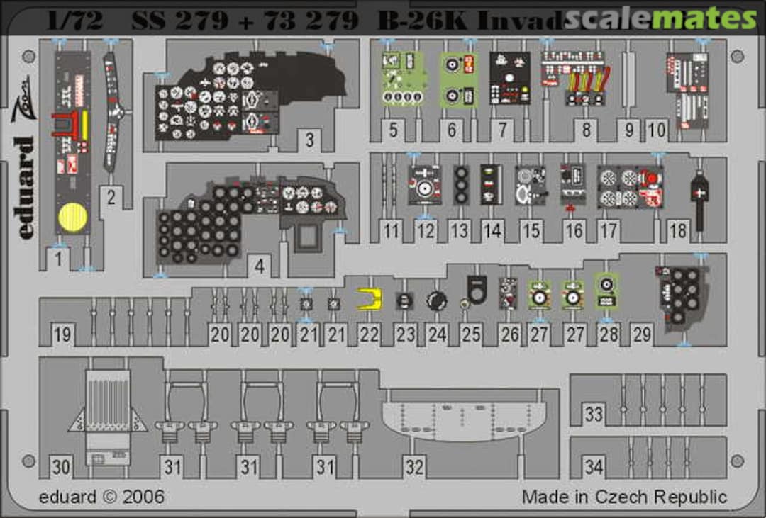 Boxart B-26K interior SS279 Eduard