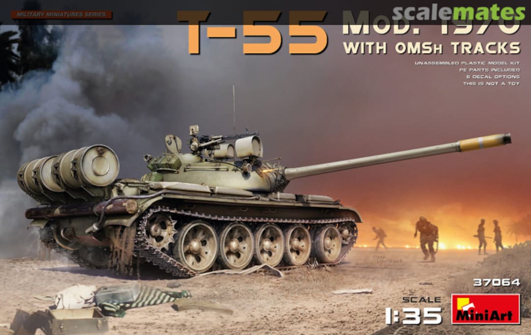 Boxart T-55 Mod. 1970 37064 MiniArt