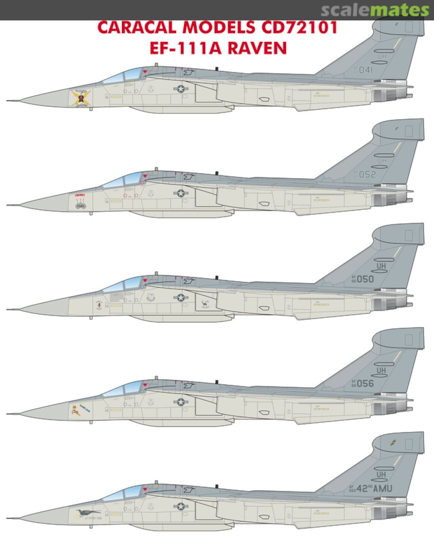 Boxart EF-111A "Spark Vark" CD72101 Caracal Models