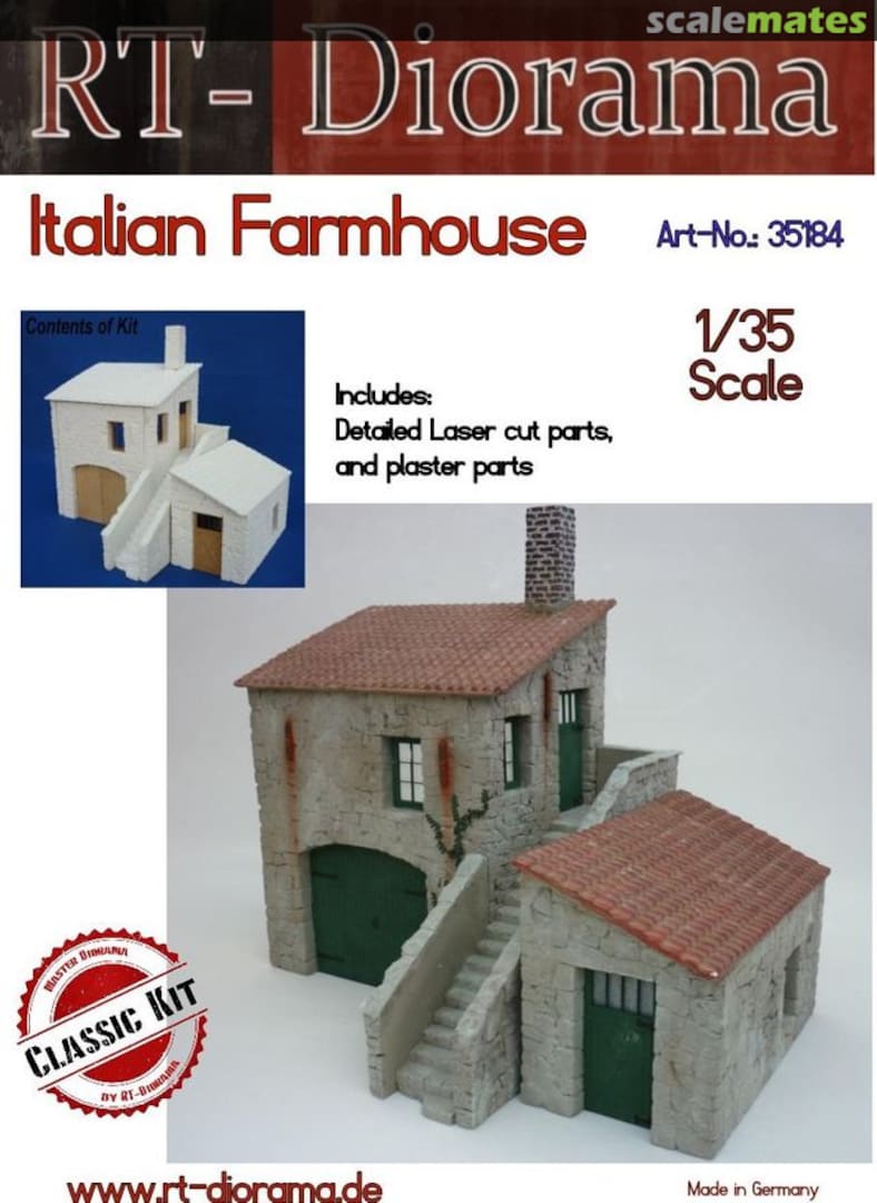 Boxart Italian Farmhouse 35184 RT-Diorama