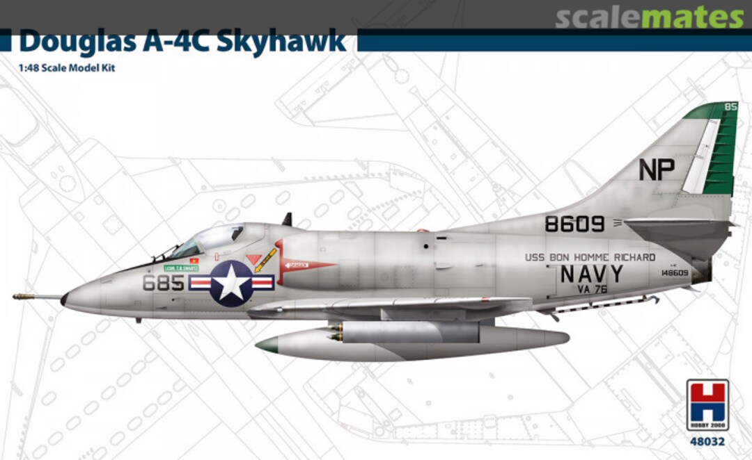 Boxart Douglas A-4C Skyhawk 48032 Hobby 2000