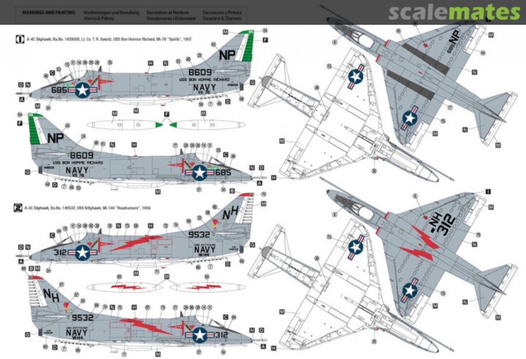 Contents Douglas A-4C Skyhawk 48032 Hobby 2000