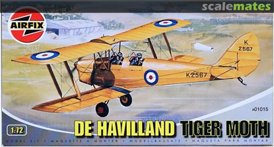 Boxart De Havilland Tiger Moth A01015 Airfix